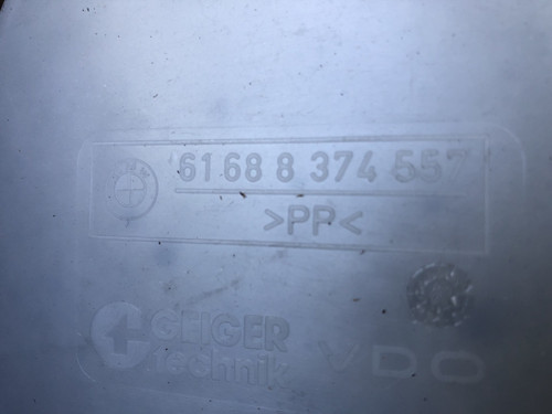 BMW E46 WAGON USED REAR WASHER BOTTLE   1998-2004   6168 8 374 557