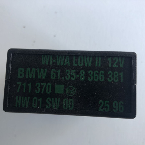 BMW E36 Z3 USED WIPER WASHER RELAY 61.35-8 360 366 381