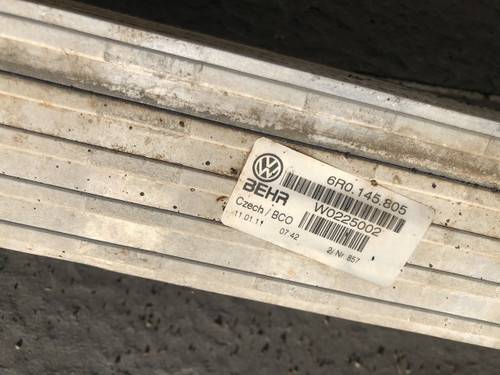 VW POLO 6R 2009-2014 USED TURBO INTERCOOLER  6RO 145 805