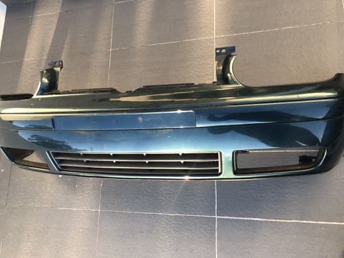 VW GOLF MK4 1998 - 2004 USED FRONT BAR COVER IN GREEN LC6X PAINT CODE