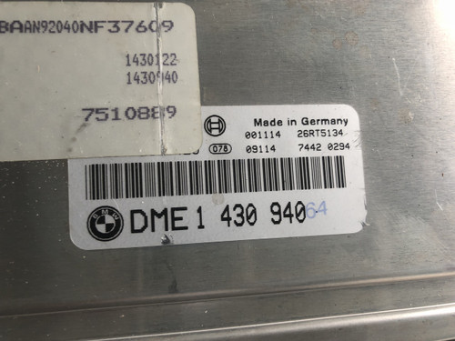 BMW E46 318I AUTO M43 DIAMOND KEY USED ENGINE EWS KIT IMOBILIZER SET DME1430940
