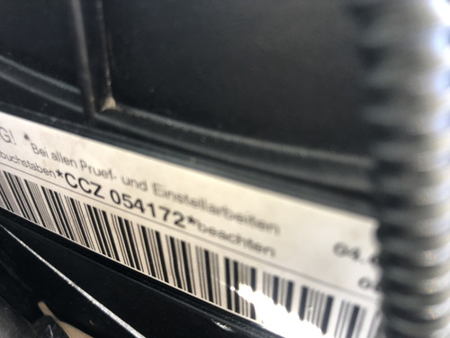 VW GOLF MK6 GTI USED ENGINE CCZB CODE TRAVELED 119799KM