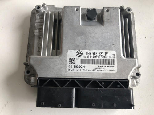 VW  GOLF MK5 1.9 TDI USED ENGINE COMPUTER BOX ECU 03G 906 021 PM