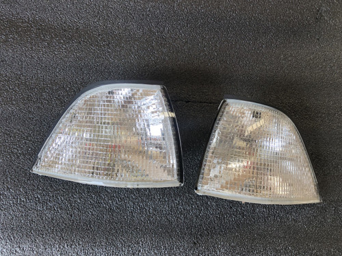 BMW E36 2 DOOR COUPE AND CONVERTIBLE NEW FRONT CLEAR BLINKERS PAIR
