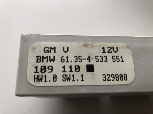 BMW 318I 320I 323I 325I 330I SEDAN E46 1998-2001 BODY CONTROL 61.35 4 533 551