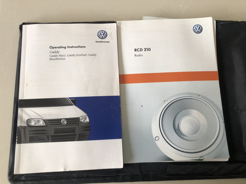 VW CADDY 1.6L  MANUAL USED LOG BOOKS