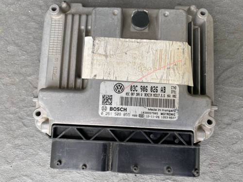 VW  JETTA 1B 2012 USED  ENGINE ECU PART NUMBER  03C 906 026 AB