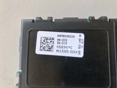 VW GOLF MK5 STEERING RADIO CONTROL MODULE USED 1K0 953 549 AE