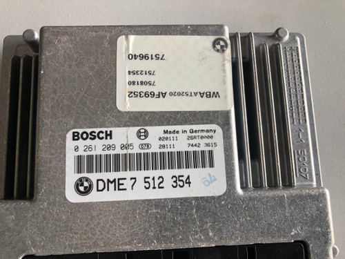 BMW E46 316TI  N42 2001-2004 USED ENGINE EWS KIT IMOBILIZER SET DME 7 512 354