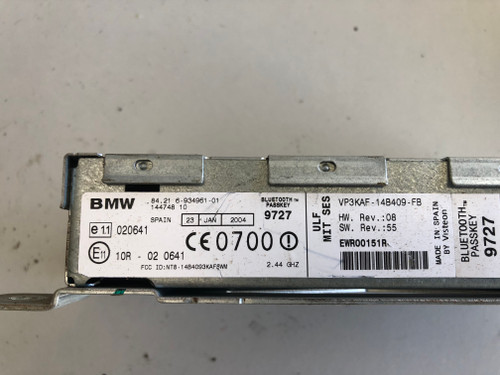 BMW E46  BLUETOOTH MODULE - PART # 84.21 6-934961-01