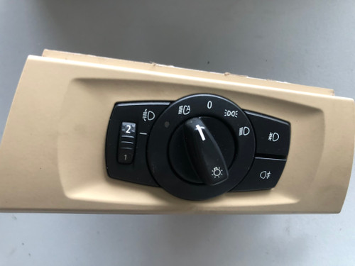 BMW E90  USED HEADLIGHT SWITCH 6 932 792 04
