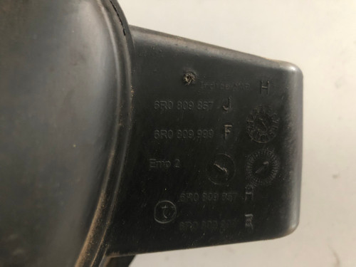 VW POLO 6R USED SILVER FUEL FLAP 6R0 809 999 F