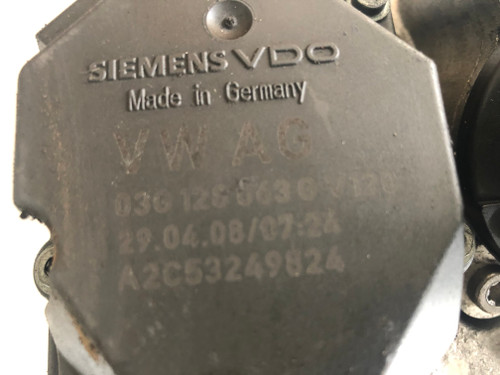 VW CADDY 1.9 TDI BLS ENGINE USED THROTLE BODY 03G 126 063 G