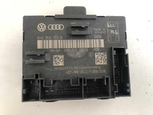 AUDI A1 USED DRIVERS FRONT DOOR MODULE 8X0959793B