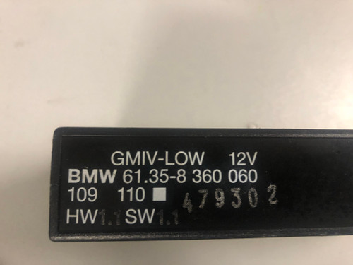 BMW E36 COUPE USED BODY CONTROL MODULE 61.35-8 360 060