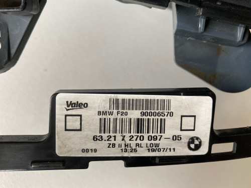 BMW 1 SERIES F20 USED STANDARD TYPE LH TAIL LIGHT 63.21 7 270 097 -05