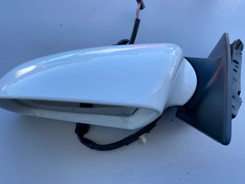 AUDI A3 8P 4 DOOR 2005-2008 USED LHF DOOR MIRROR IN WHITE