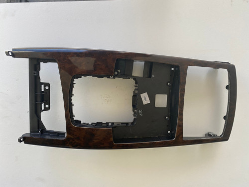 AUDI A6 4F USED CENTRE CONSOLE WOOD TYPE 