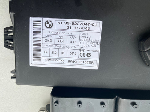 BMW E88 120I USED ENGINE EWS KIT DME 7 628 656