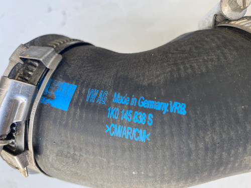 VW GOLF MK5 USED TURBO INTER COOLER HOSE 1K0 145 838 S