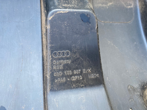 AUDI A3 8P 2L TDI BMN USED TOP ENGINE COVER 03G 103 967 E/K