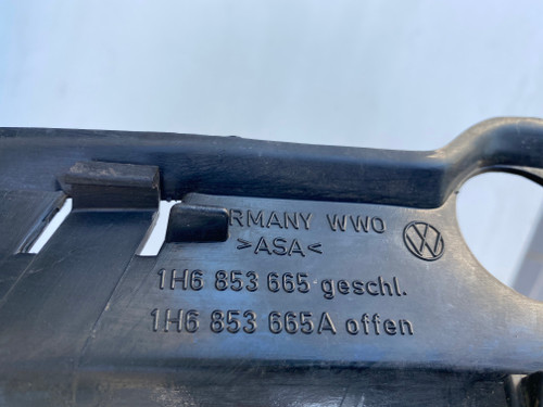VW GOLF MK3 LHF LOWER BAR GRILLE 1H6 853 665 A