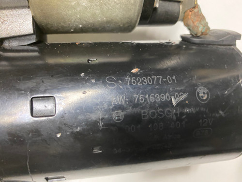 BMW E46 E60 E 39 USED STARTER MOTOR 7515390-03