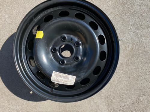 VW GOLF MK5 MK6 JETTA NEW GENUINE 16 INCH STEEL RIM  5KO601027