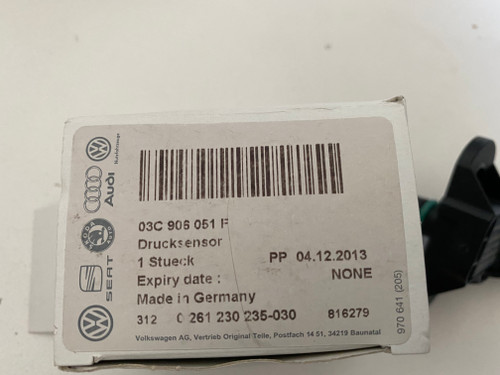 VW AUDI MANIFILD PRESSURE SENSOR NEW GENUINE 036 906 051 F