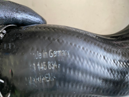 VW CADDY 1.6 TDI USED TURBO LOWER INTER COOLER HOSE 1K0 145 834 A