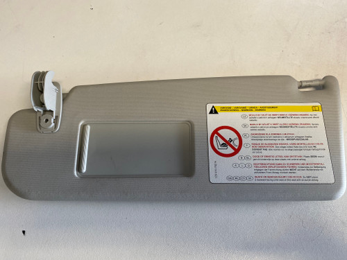 SKODA FABIA OCTAVIA USED LH SUNVISOR IN GREY 5J1 857 551 F 1Z0 857 551 AA