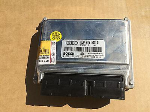AUDI A4 B6 1.8T 2001-2004 USED ENGINE ECU 8E0 909 518 G 8E0 909 518 G   PX