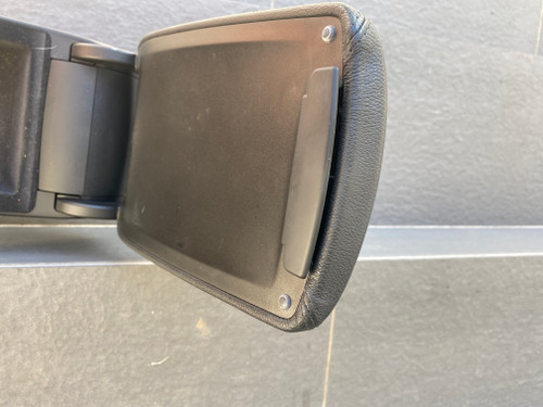 AUDI A6 4F USED BLACK LEATHER CENTRE ARM REST 