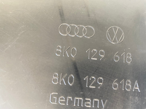 AUDI A4 B8 USED AIR INTAKE DUCT 8K0 129 618