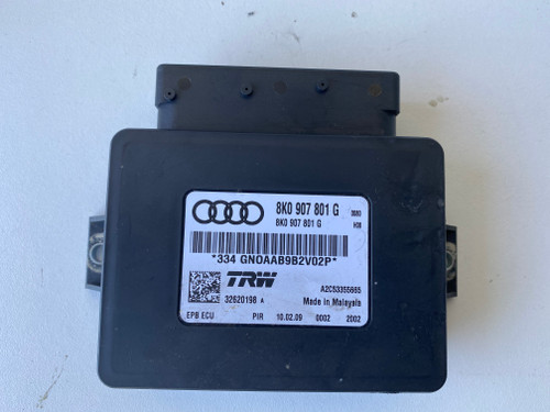 AUDI A4 S4 S5 A5 RS5 Q5 ELECTRIC PARKING BRAKE CONTROL UNIT ECU - 8K0 907 801 G
