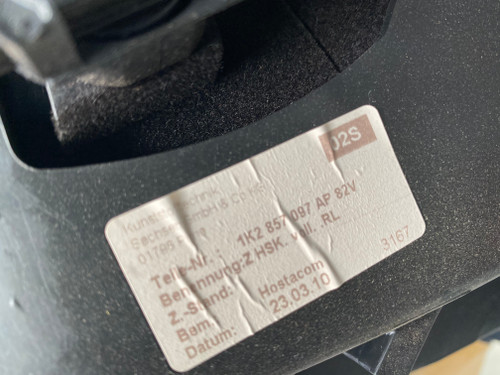 VW GOLF MK6 USED GLOVE BOX 1K2 857 097 AP