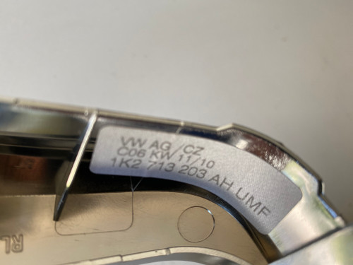 VW GOLF JETTA  USED CHROME SHIFTER SURROUND 1K2 713 203 AH