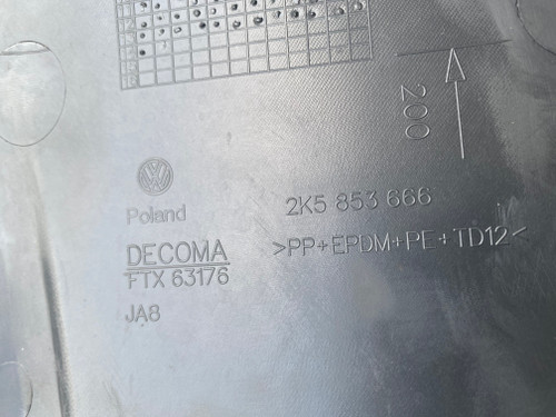 VW CADDY 2011-2015 USED RH LOWER BAR GRILLE 2K5 853 666