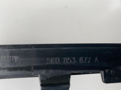 VW GOLF MK6 USED LOWER BAR GRILLE 5K0 853 677 A