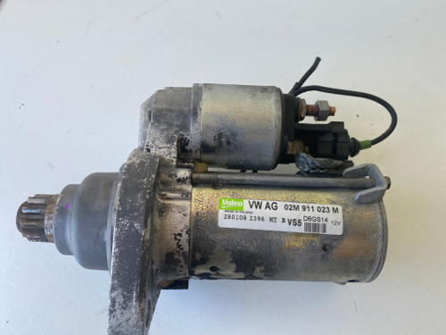VW BEETLE 1.6 6 SPPED AUTO USED STARTER MOTOR 02M 911 023 M
