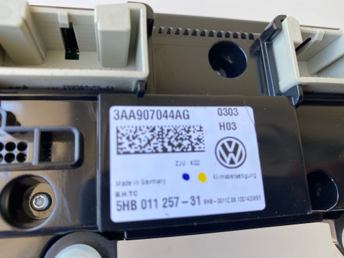 VW EOS CONVERTIBLE USED AC CONTROL PANEL 3AA907044AG