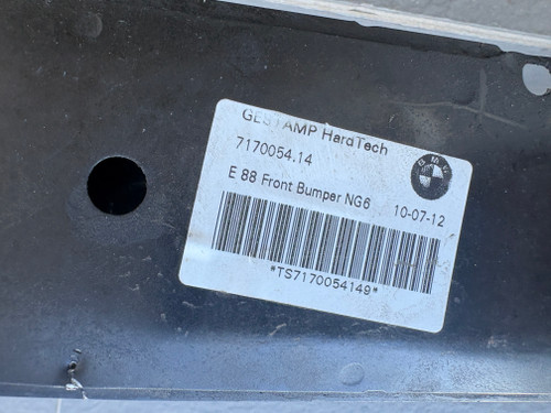 BMW 1 SERIES CONVERTIBLE E88 USED FRONT BAR REINFORCEMENT 7170054.14 