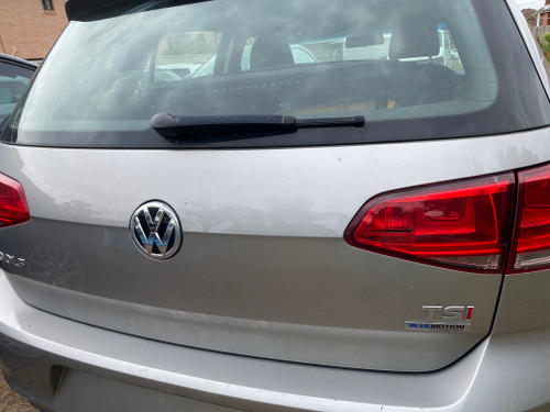 VW GOLF MK7 TAILGATE SHELL USED IN TUNGSTEN SILVER METALIC  B7W