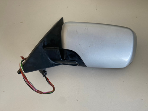 BMW 5 SERIES E39 1999-2004 USED LH DOOR MIRROR IN TITAN SILVER 354