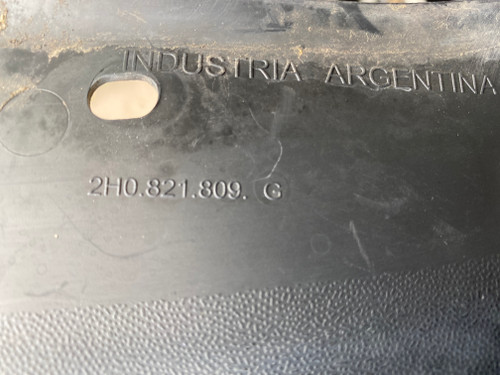 VW AMAROK USED LHF MUD FLAP WHEEL ARCH TYPE 2H0 821 809 G