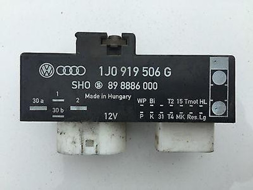 VW GOLF MK4 BORA BEETLE USED THERMO FAN RELAY 1JO 919 506 G
