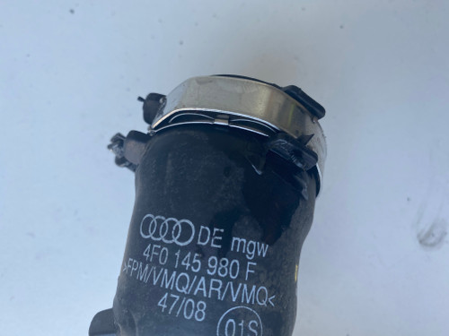 AUDI A6 4F 3.0L TDI USED INTER COOLER HOSE  4F0 145 980 F