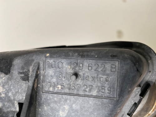 VW BEETLE USED AIF FILTER BOX INTAKE PIPE 1C0 129 622 B