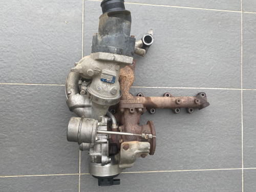 VW AMAROK CDC ENGINE USED TWIN TURBO UNIT KKK 5304 - 0105