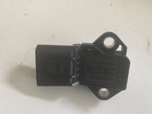 VW AMAROK USED PRESSURE BOOST SENSOR 03K 906 051